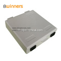 FTTH กล่อง SC / LC มินิไฟเบอร์ออปติกซ็อกเก็ตแผงแผ่นหน้า